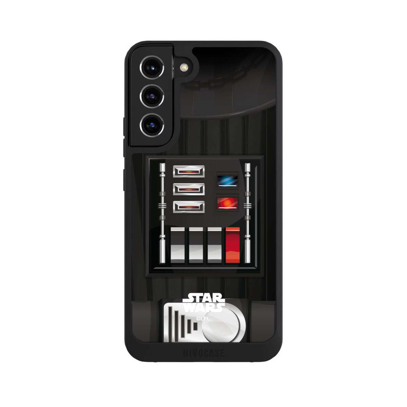 Galaxy S22 + NIVOpure Darth Vader Nahaufnahme