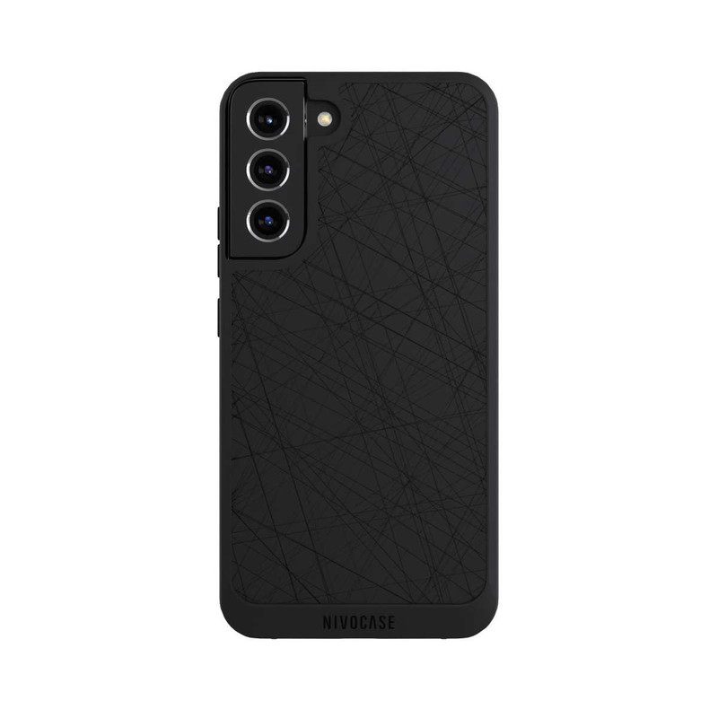 Galaxy S22 + NIVOpure Scratches Black ohne Hintergrund