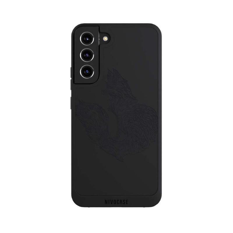 Galaxy S22 + NIVOpure Fox Ornate transparent