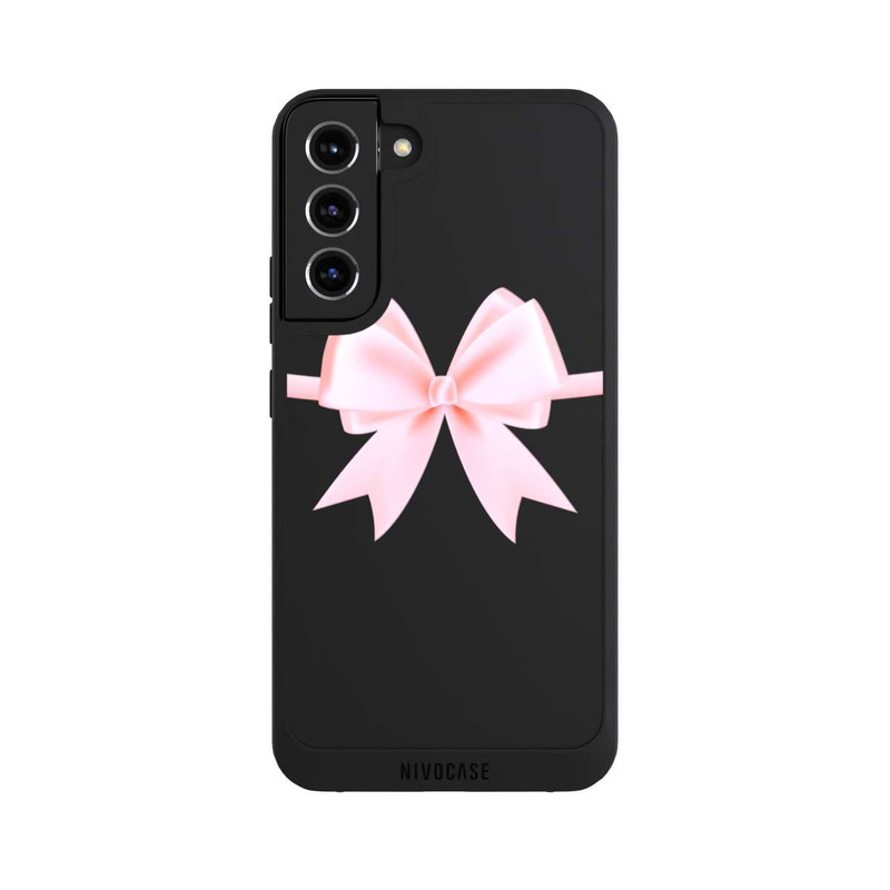 Galaxy S22 + NIVOpure Rosa Schleife ohne Hintergrund