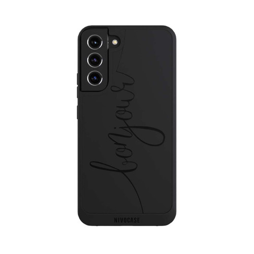 Samsung Galaxy S22+ NIVOpure Bonjour Schwarz ohne Hintergrund