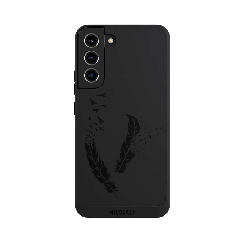 Galaxy S22 + NIVOpure Free as a bird transparent