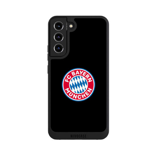 Samsung Galaxy S22+ NIVOpure FCB Logo auf Schwarz