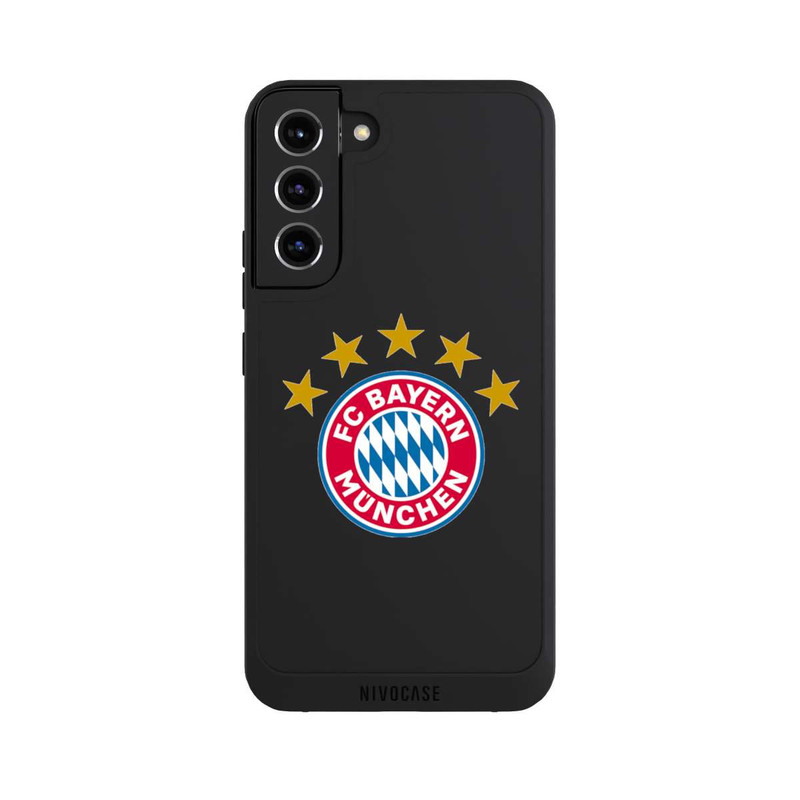 Galaxy S22 + NIVOpure FCB Logo mit Sterne - ohne Hintergrund