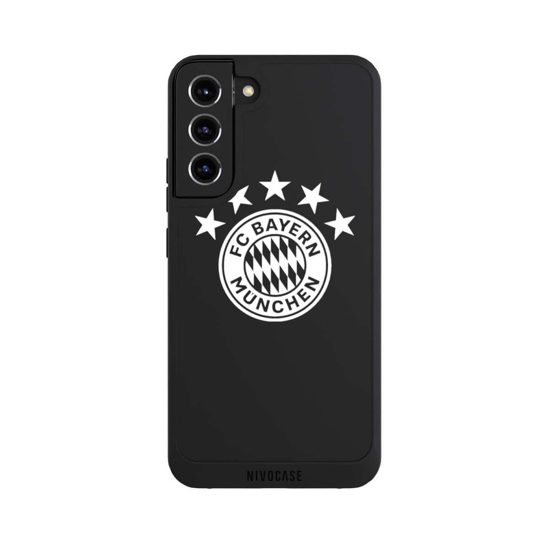 Galaxy S22 + NIVOpure FCB Logo plain with stars - transparent