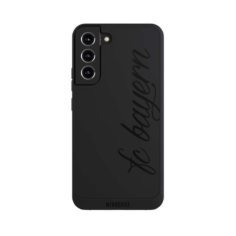 Galaxy S22 + NIVOpure Black FCB Girlmotiv - transparent