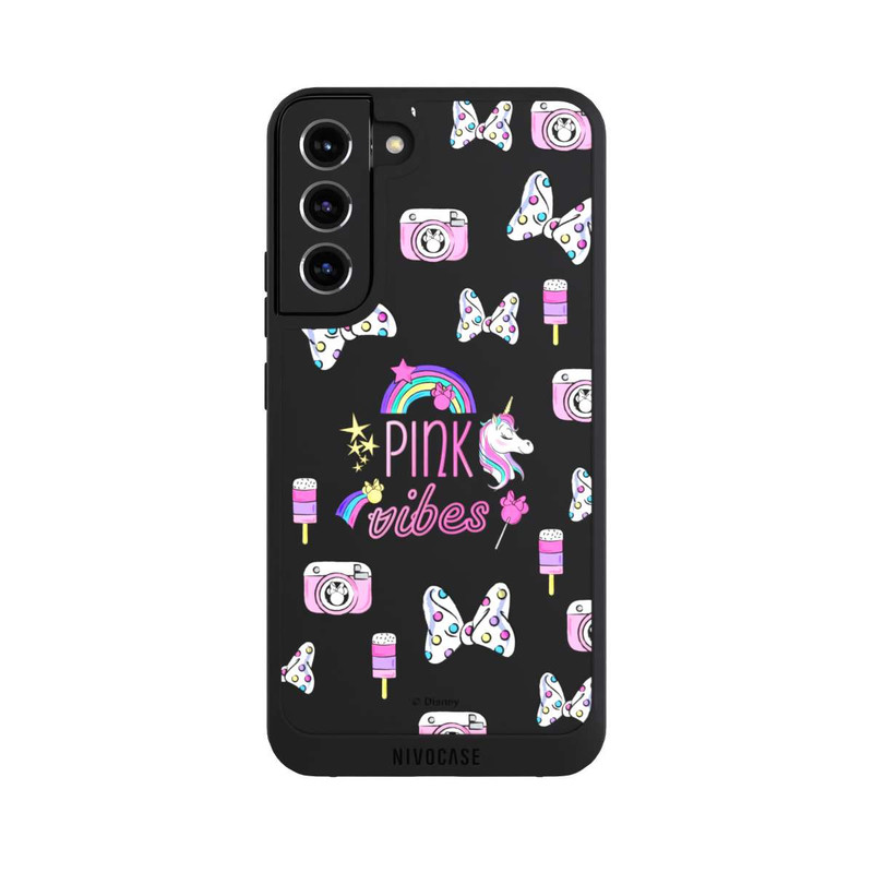 Galaxy S22 + NIVOpure Pink Vibes Transparent