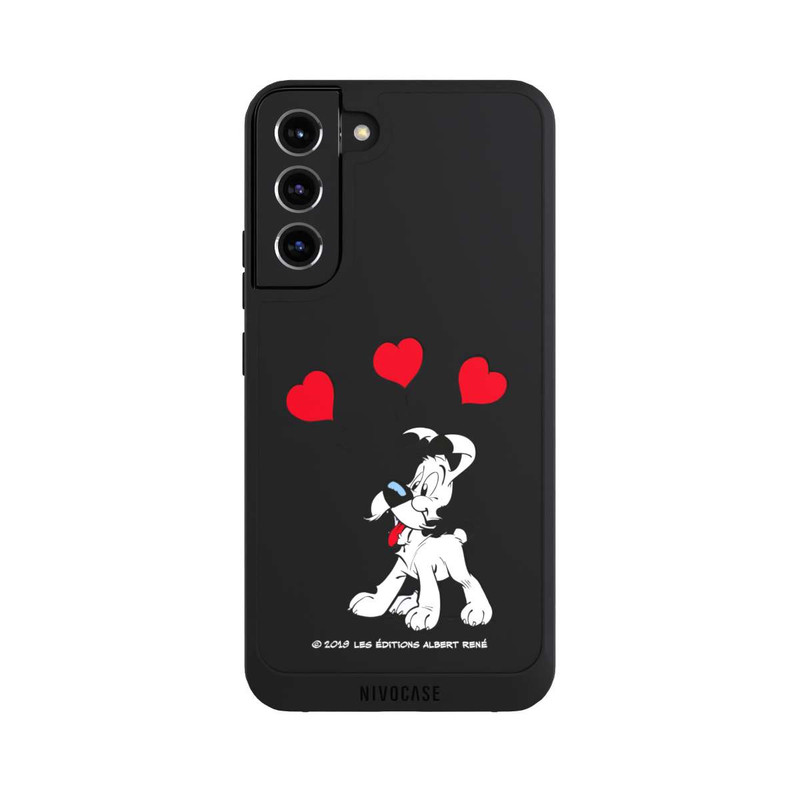 Galaxy S22 + NIVOpure Liebe Idefix Transparent