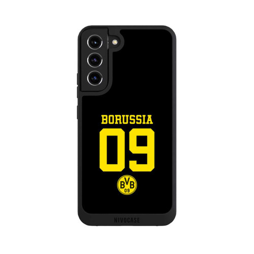 Samsung Galaxy S22+ NIVOpure Borussia 09 Noir - BVB