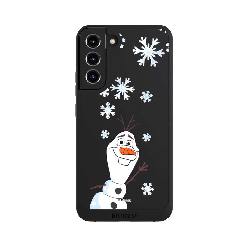 Galaxy S22 + NIVOpure Disney Frozen Olaf Waving Closeup