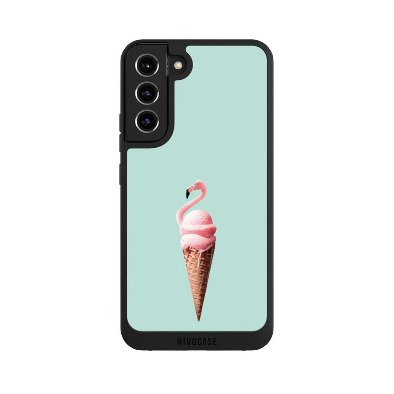 Galaxy S22 + NIVOpure Glace au flamant rose