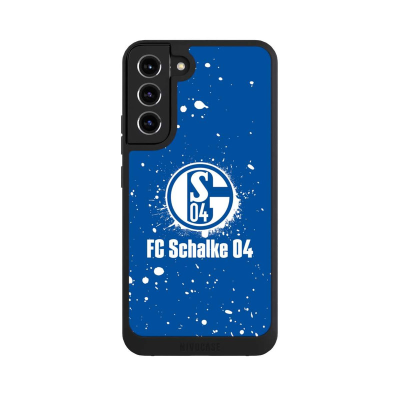 Galaxy S22 + NIVOpure Schalke 04 - Spraylogo