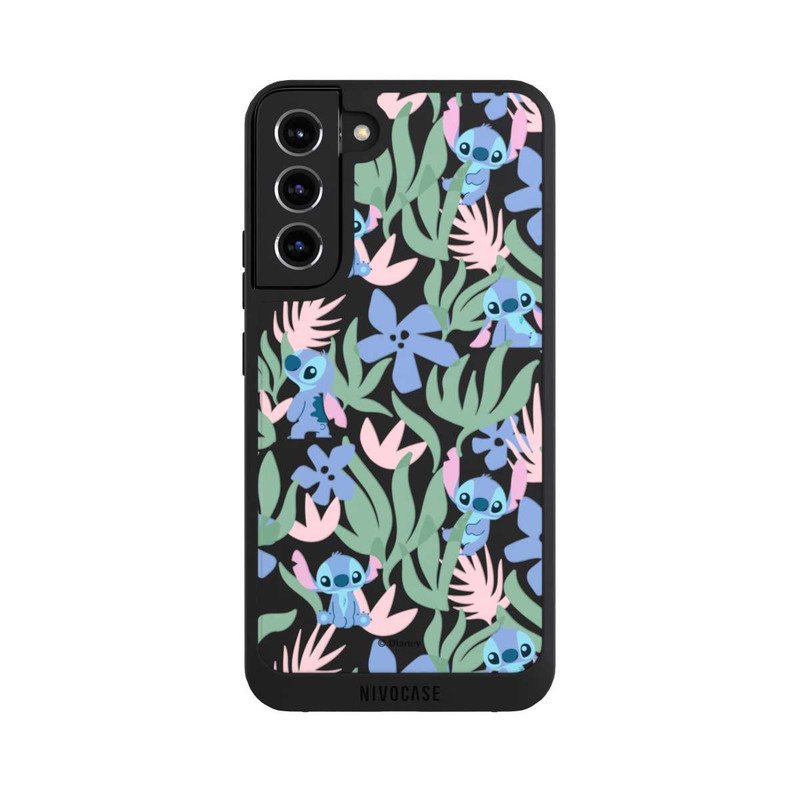 Galaxy S22 + NIVOpure Floral Pattern Stitch Transparent