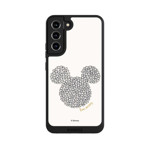 Samsung Galaxy S22+ NIVOpure Mickey Noir et Blanc