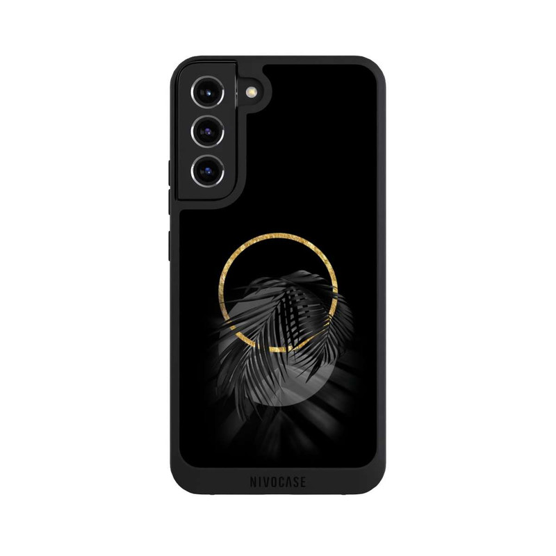 Galaxy S22 + NIVOpure Feuille tropicale noire