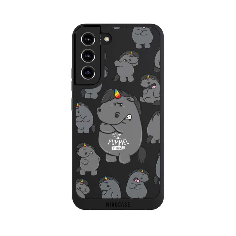 Galaxy S22 + NIVOpure Grummel Allover Transparent