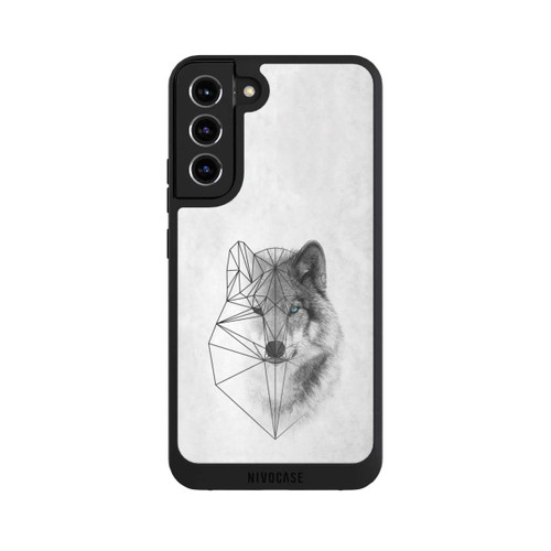 Samsung Galaxy S22+ NIVOpure Polygonaler Wolf