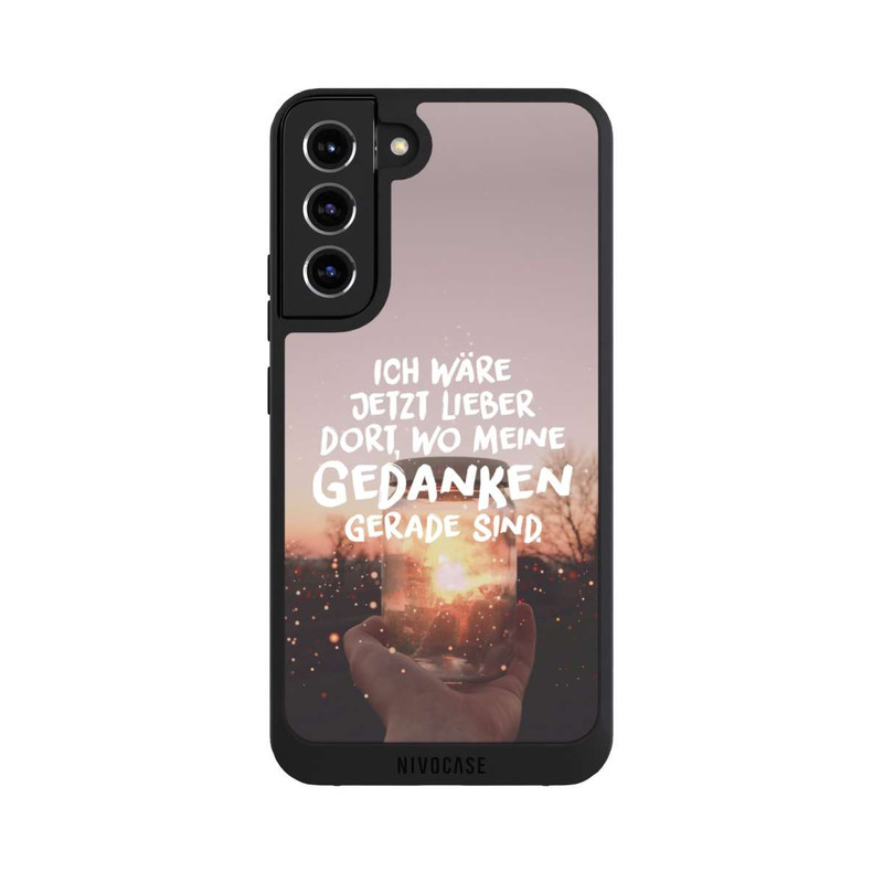 Galaxy S22 + NIVOpure Ich Wäre Jetzt Lieber Dort