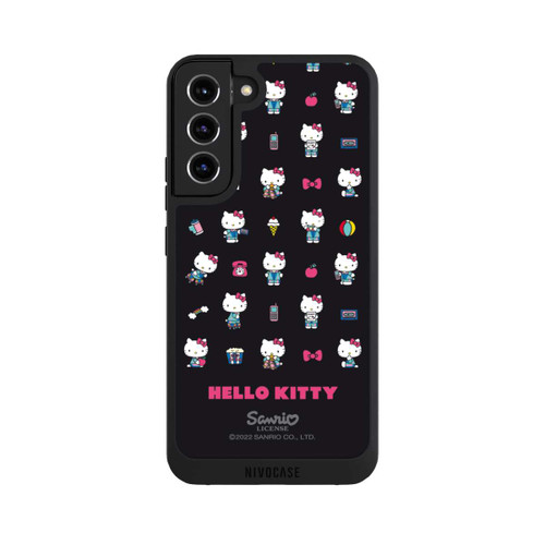 Samsung Galaxy S22+ NIVOpure Hello Kitty 90s Schwarz