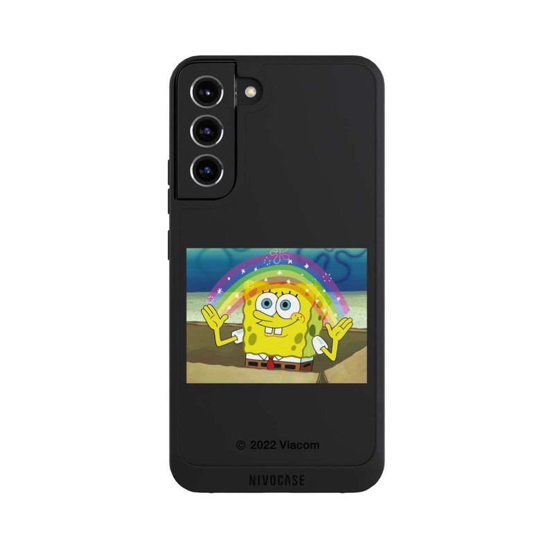 Galaxy S22 + NIVOpure Spongebob - Regenbogen Meme transparent
