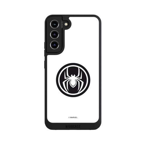 Samsung Galaxy S22+ NIVOpure Spider-Man Logo White
