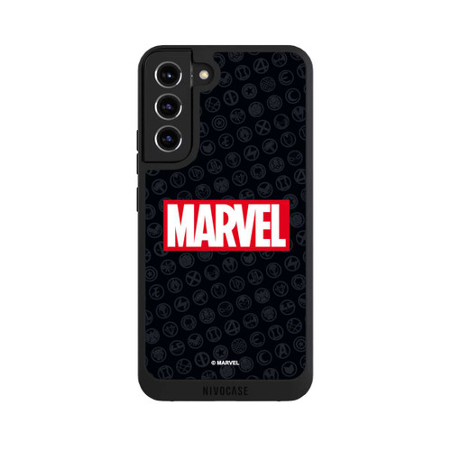 Samsung Galaxy S22+ NIVOpure Marvel Logo Black Red 