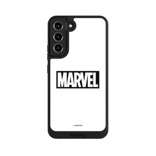 Samsung Galaxy S22+ NIVOpure Marvel Logo White