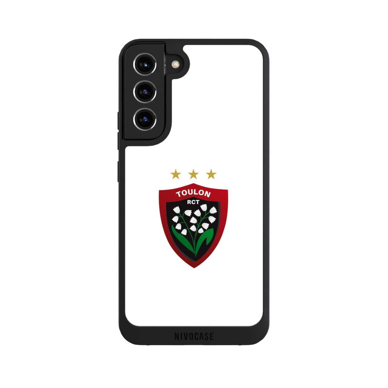 Galaxy S22 + NIVOpure Logo RC Toulonnais Blanc