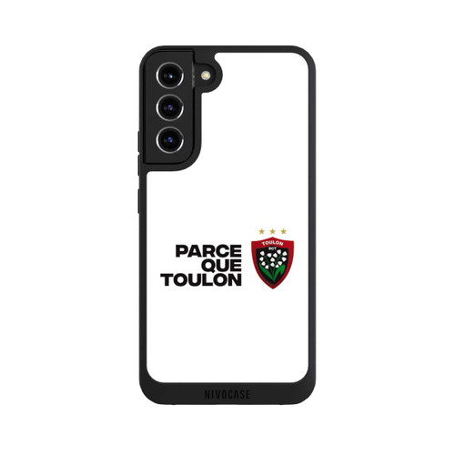 Samsung Galaxy S22+ NIVOpure RC Toulonnais PQT Blanc