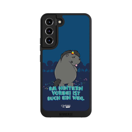 Samsung Galaxy S22+ NIVOpure Grummeleinhorn am Hintern vorbei