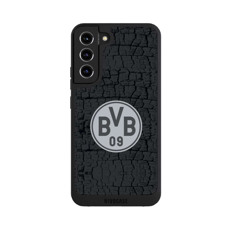 Galaxy S22 + NIVOpure BVB Trikot Kohle und Stahl
