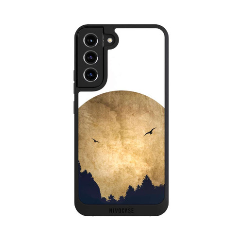 Samsung Galaxy S22+ NIVOpure Zwei Vögel vor Mond
