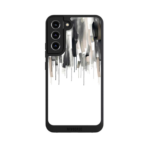 Samsung Galaxy S22+ NIVOpure Watery Stripes Japandi Black