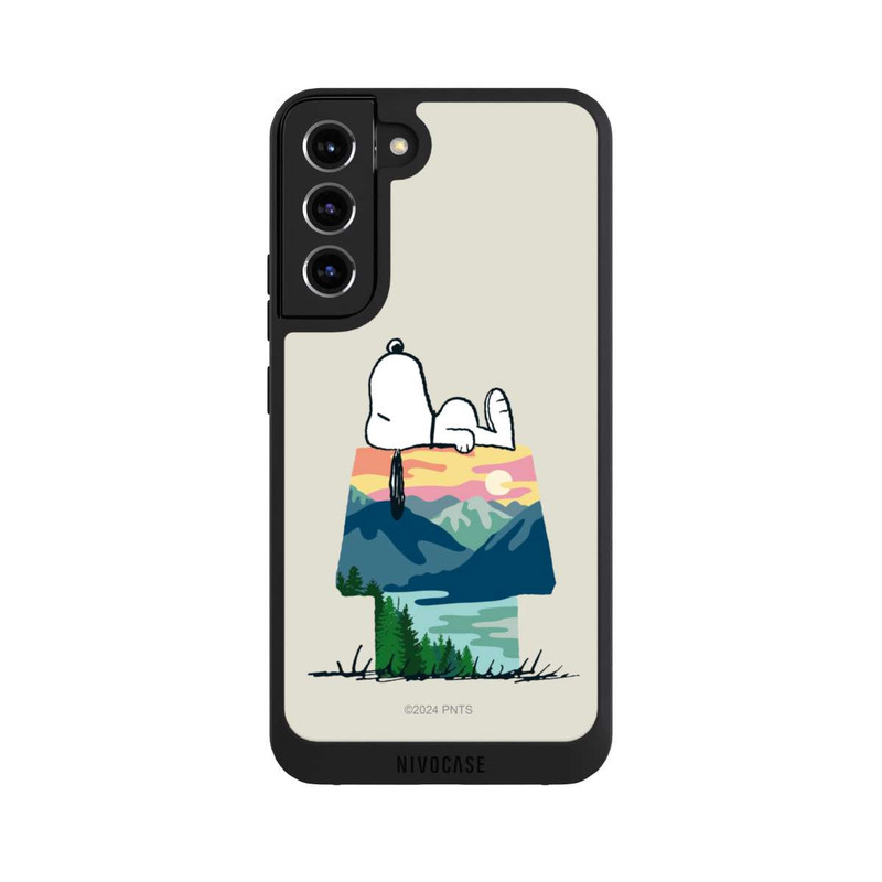 Galaxy S22 + NIVOpure Snoopy Camping Hütte