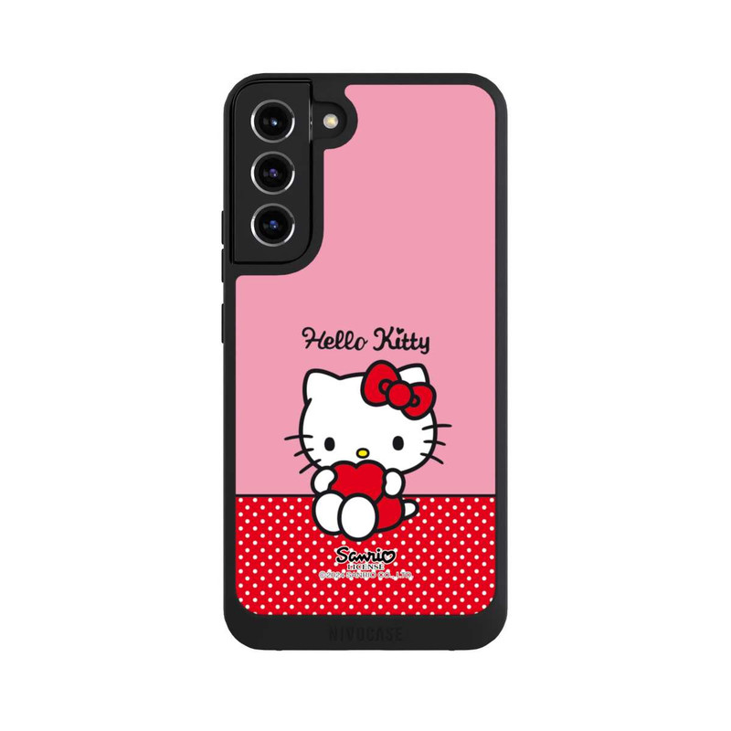 Galaxy S22 + NIVOpure Hello Kitty sitzend mit Herz