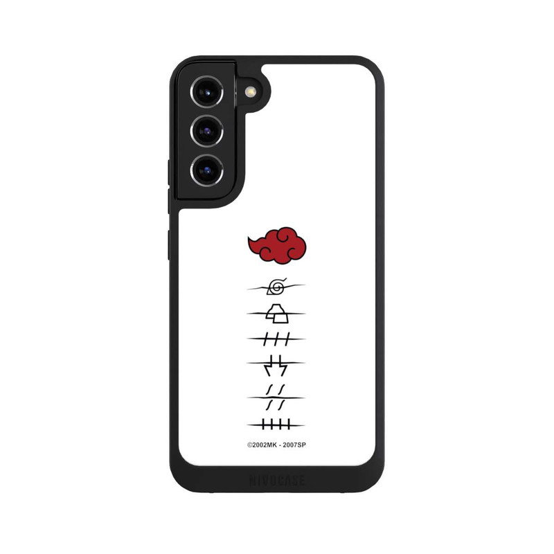 Galaxy S22 + NIVOpure Akatsuki Mitgliedersymbole Weiß