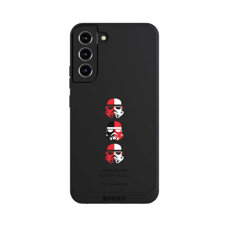 Galaxy S22 + NIVOpure Storm Trooper Happy Face