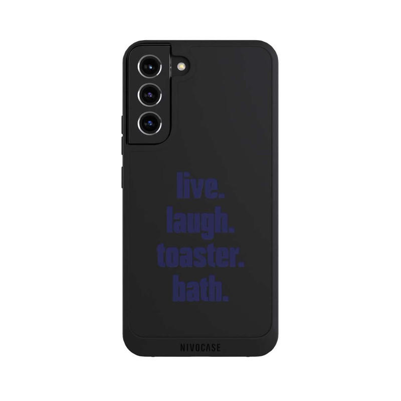 Galaxy S22 + NIVOpure Live. Laugh. Toaster. Bath.