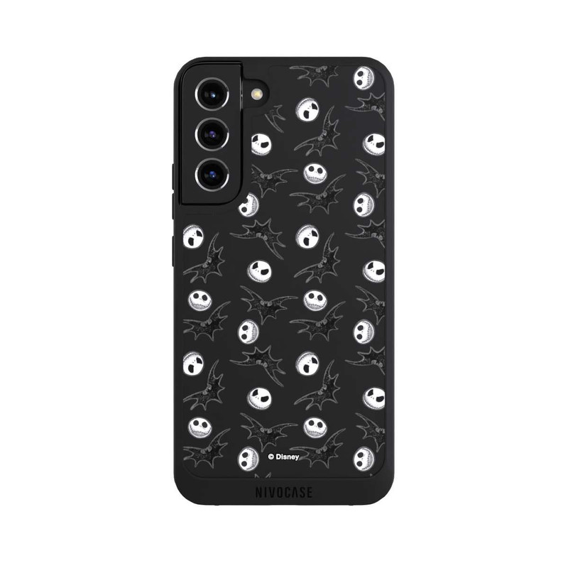 Galaxy S22 + NIVOpure Nightmare Before Christmas Pattern Transparent