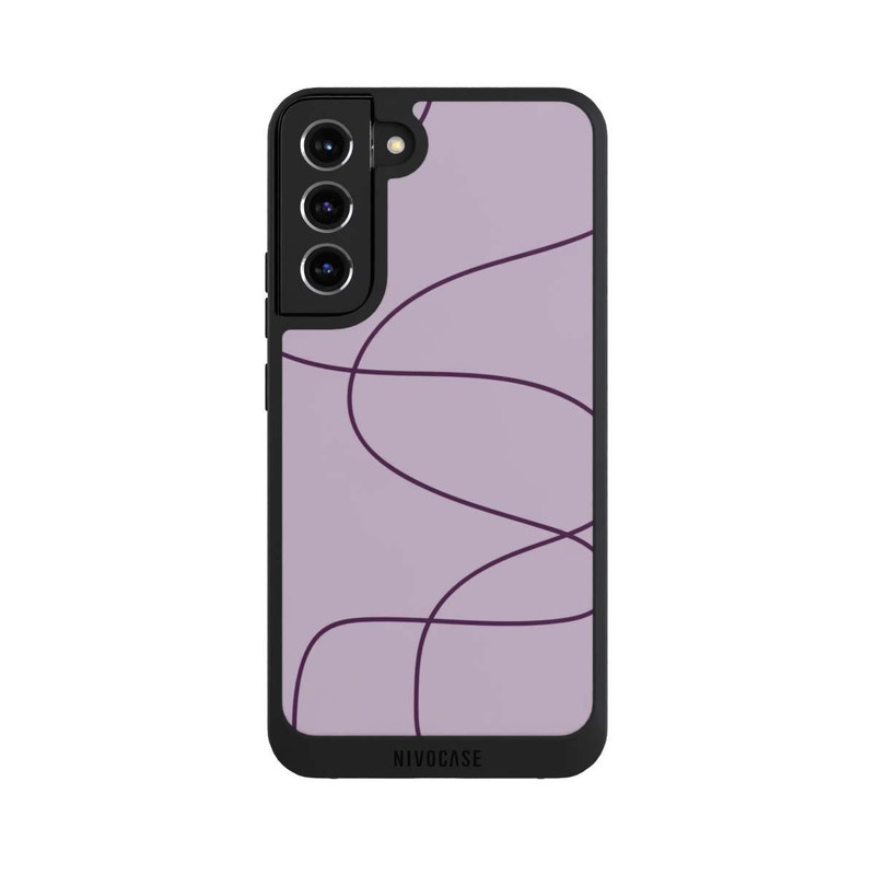 Galaxy S22 + NIVOpure Purble Slim Lines