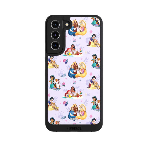 Samsung Galaxy S22+ NIVOpure Princess Floral Pattern Purple