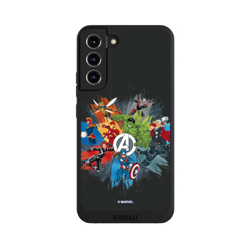 Samsung Galaxy S22+ NIVOpure Marvel's Avengers Black