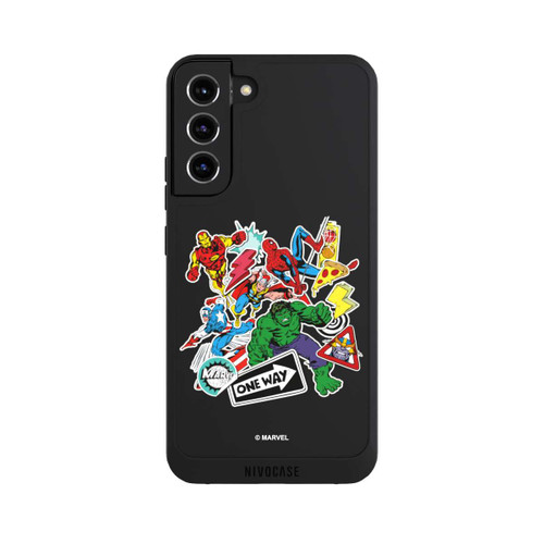 Samsung Galaxy S22+ NIVOpure Capitan American Shield Transp