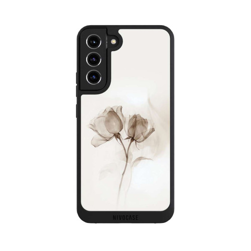 Samsung Galaxy S22+ NIVOpure Braune Rose Blume Nebel