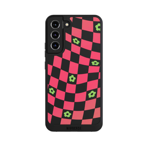 Samsung Galaxy S22+ NIVOpure Gänseblümchen Kariert