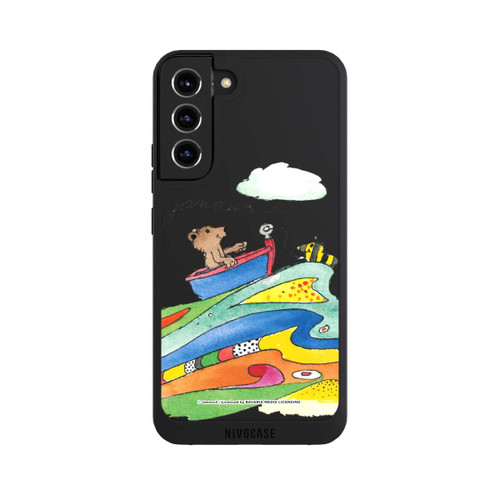 Samsung Galaxy S22+ NIVOpure Bär und Tigerente Boot Transparent