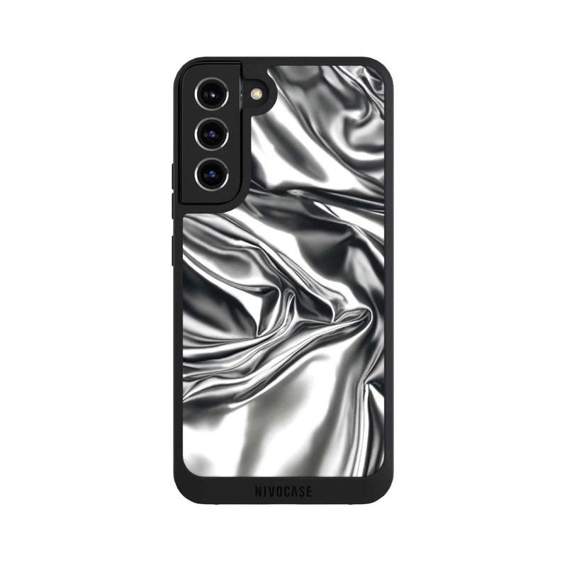 Galaxy S22 + NIVOpure Shiny Chrome Silver