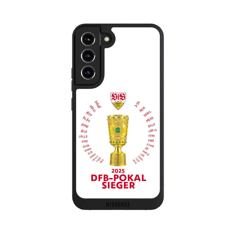Galaxy S22 + NIVOpure VfB DFB-Pokal Sieger Weiß