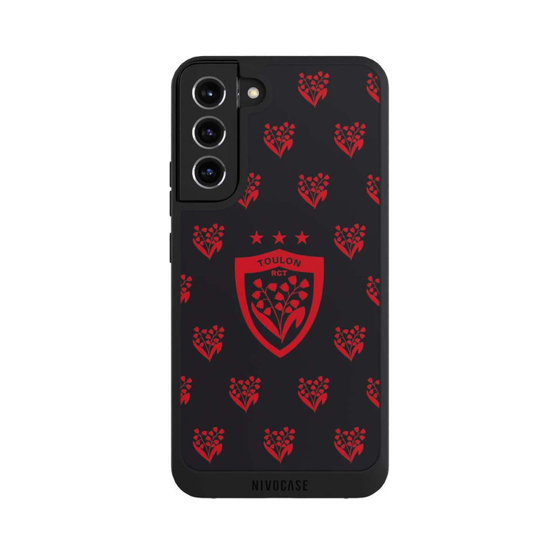 Galaxy S22 + NIVOpure Maiglöckchen Pattern Rot RCT