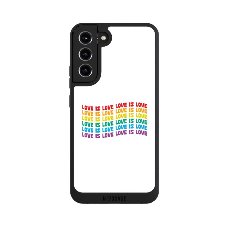 Galaxy S22 + NIVOpure Love is Love Flag
